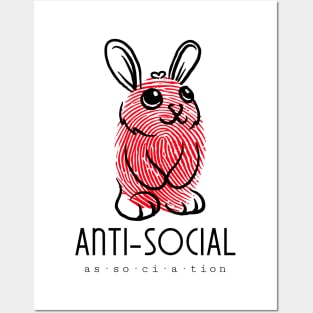 Anti Social |Association Posters and Art